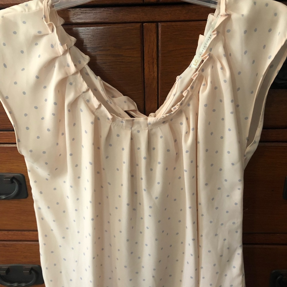 Lauren Conrad sleeveless shirts